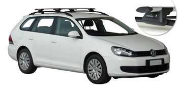 VW Golf wagon roof rack